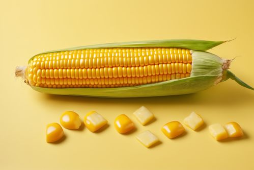 金黄与糯白 玉米棒子的乡村诗意摄影